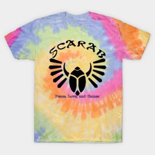 SCARAB Peace Love Games T-Shirt